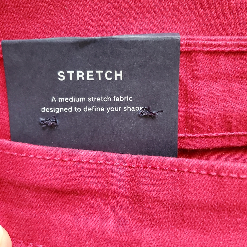 Gap skinny mid rise crop legging jeans, 38", pink - Picture 5 of 10